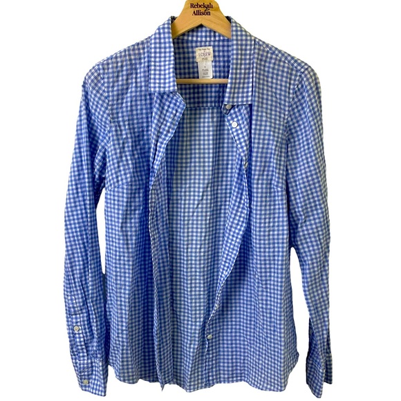 J. Crew Other - J. Crew Blue & White Button Down Long Sleeve Size Small